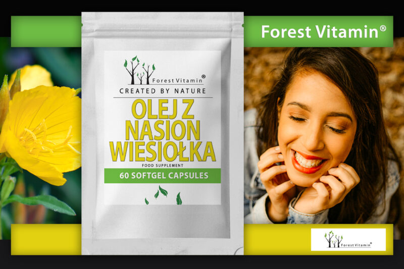 Forest Vitamin® Evening Primrose Seed Oil 500 mg - Softgel Capsules - Image 8
