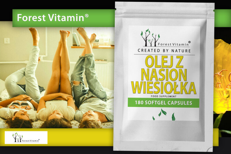 Forest Vitamin® Evening Primrose Seed Oil 500 mg - Softgel Capsules - Image 9