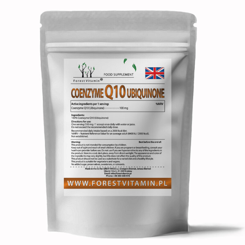 Forest Vitamin® Koenzym Q10 (Ubichinon) - Proszek - obrazek 3