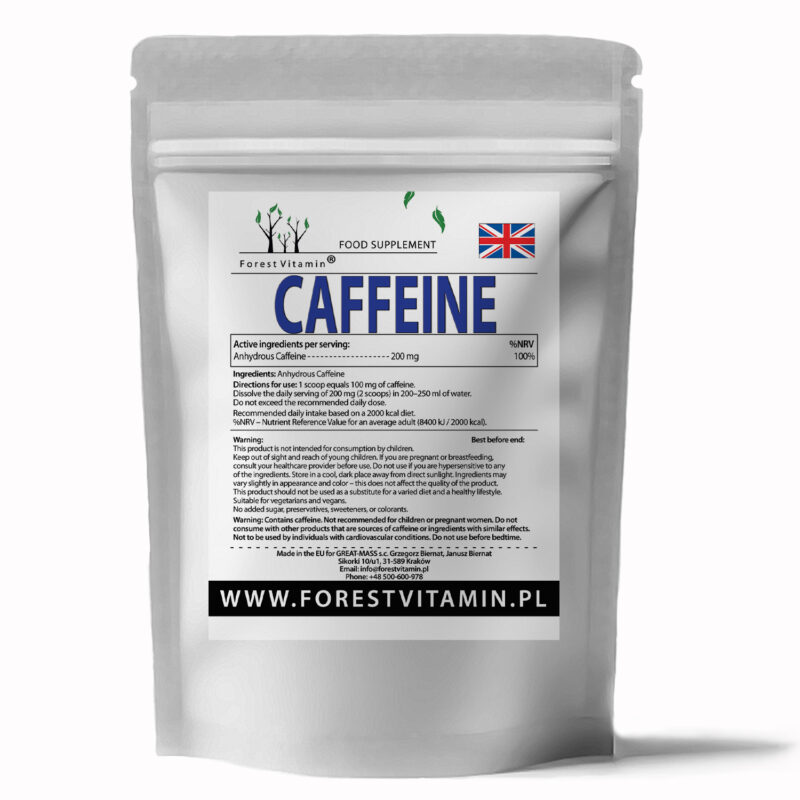 Forest Vitamin® Kofeina Bezwodna - Proszek - obrazek 3