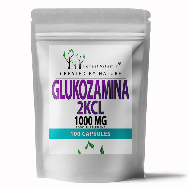 Forest Vitamin® Glukozamina 2KCL 1000 mg - 100 Kapsułek
