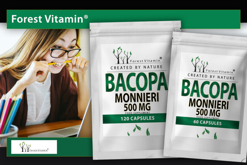Forest Vitamin® Bacopa Monnieri Extract 500 mg - Capsules - Image 5