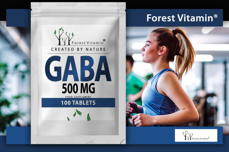 Forest Vitamin® GABA 500 mg - 100 Tablets - Image 6