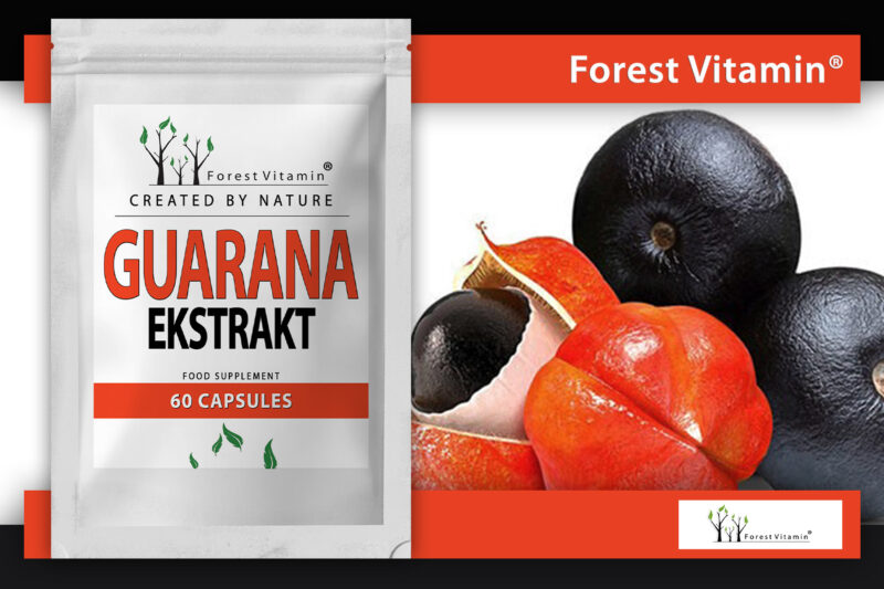 Forest Vitamin® Guarana Extract 525 mg - 60 Capsules - Image 6