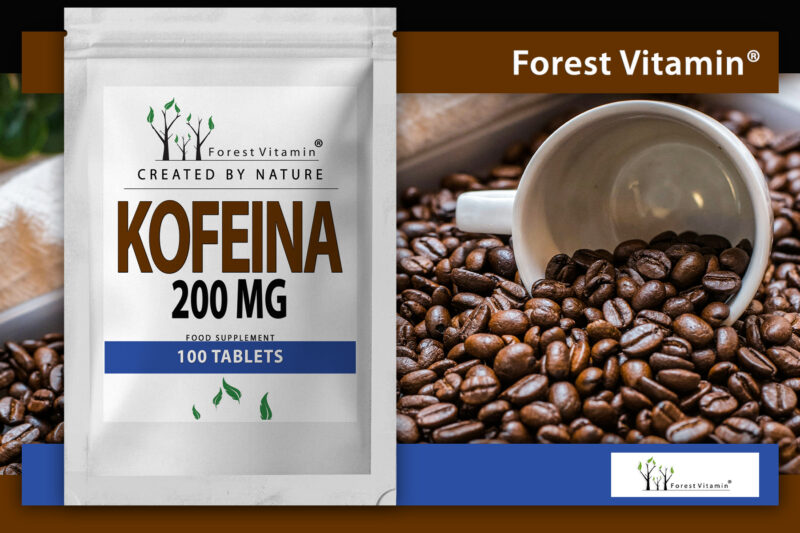 Forest Vitamin® Caffeine 200 mg - 100 Tablets - Image 6