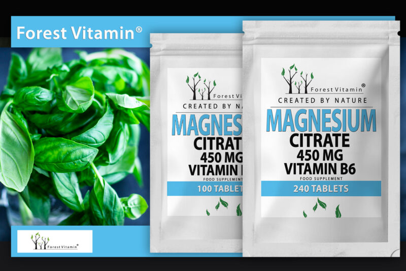 Forest Vitamin® Magnez Cytrynian 450 mg + Witamina B6 - Tabletki - obrazek 5