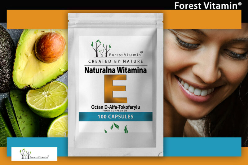 Forest Vitamin® Naturalna Witamina E - 100 Kapsułek - obrazek 5