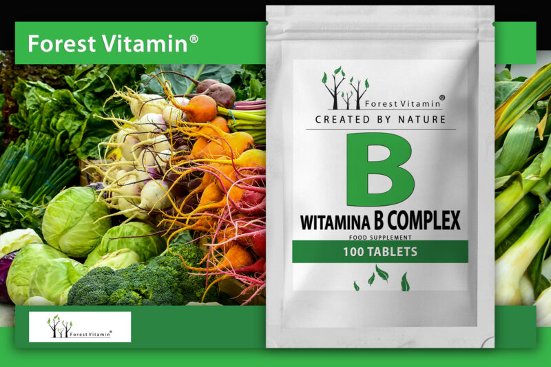 Forest Vitamin® Witaminy B Complex - Tabletki - obrazek 8