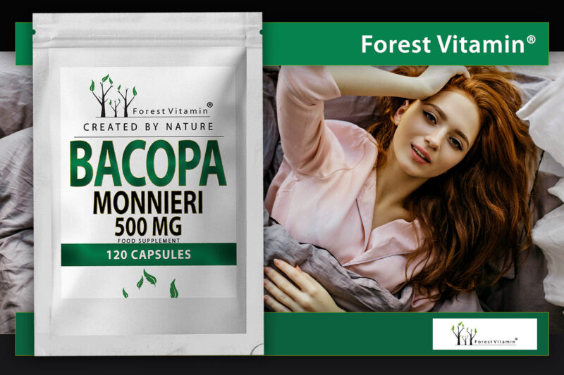 Forest Vitamin® Bacopa Monnieri Extract 500 mg - Capsules - Image 8