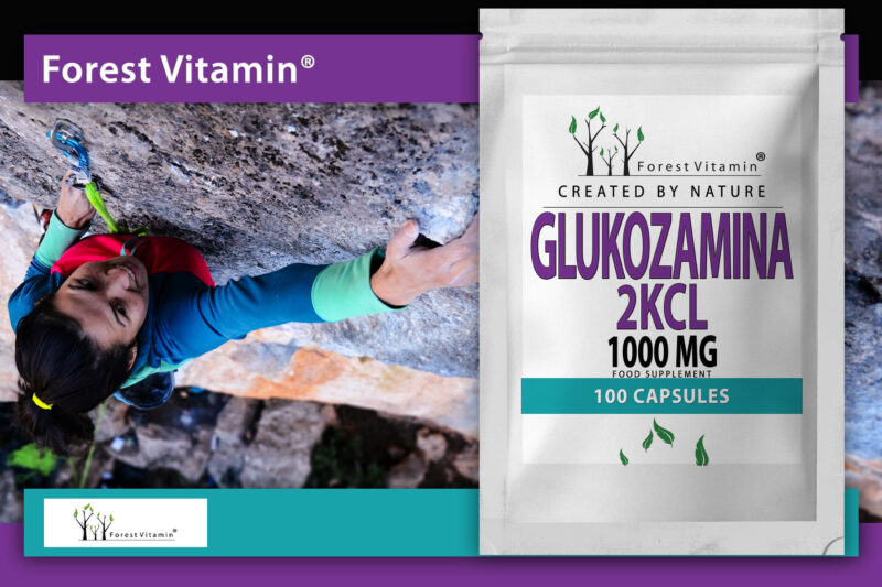 Forest Vitamin® Glukozamina 2KCL 1000 mg - 100 Kapsułek - obrazek 7