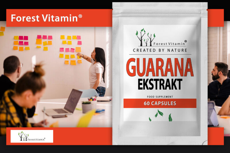 Forest Vitamin® Guarana Extract 525 mg - 60 Capsules - Image 7