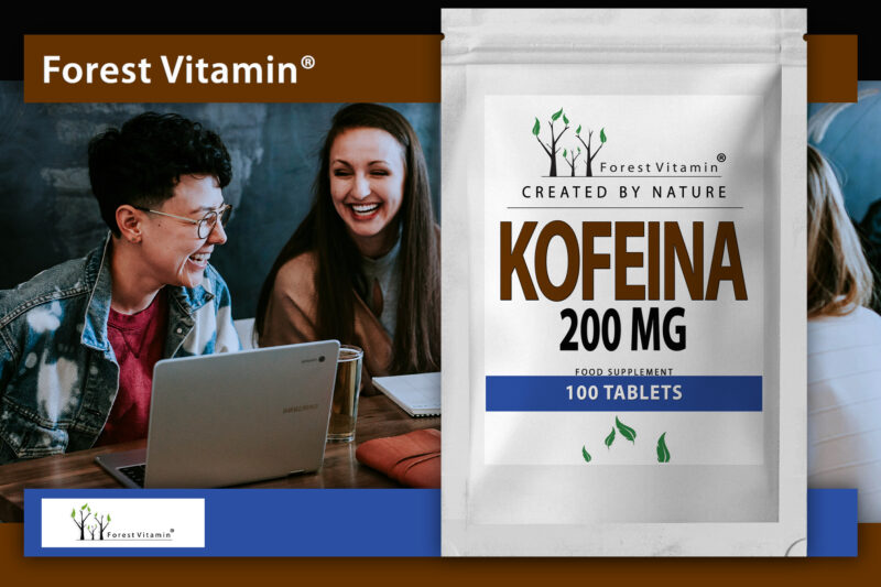 Forest Vitamin® Caffeine 200 mg - 100 Tablets - Image 7