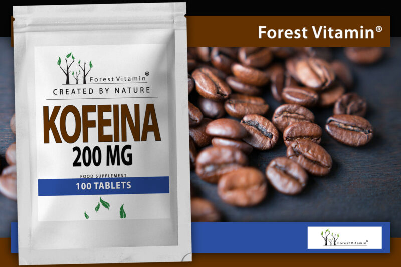 Forest Vitamin® Caffeine 200 mg - 100 Tablets - Image 8