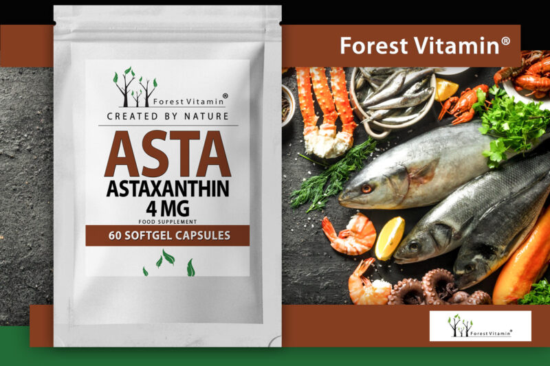 Forest Vitamin® Astaxanthin Natural 4 mg - Softgel Capsules - Image 10