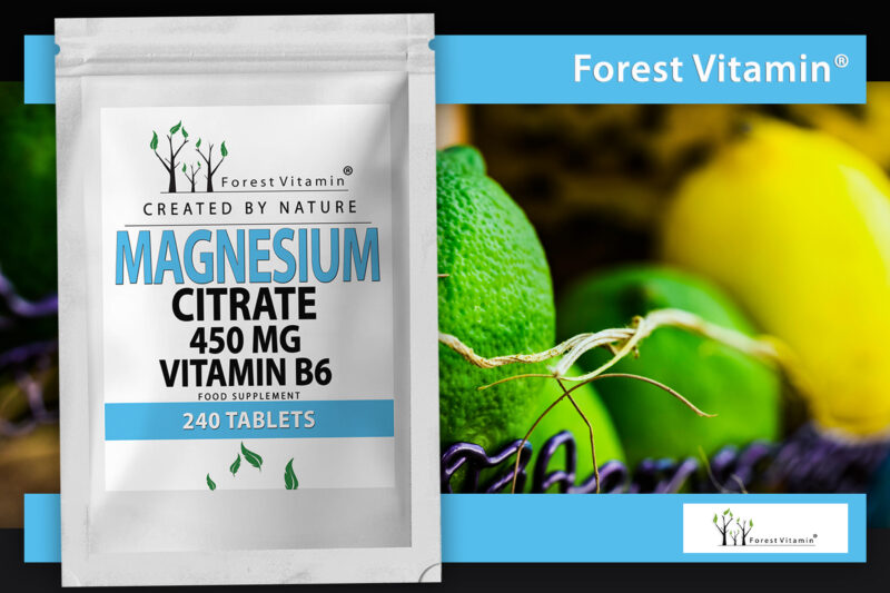 Forest Vitamin® Magnez Cytrynian 450 mg + Witamina B6 - Tabletki - obrazek 8