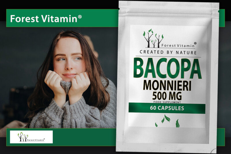 Forest Vitamin® Bacopa Monnieri Extract 500 mg - Capsules - Image 7