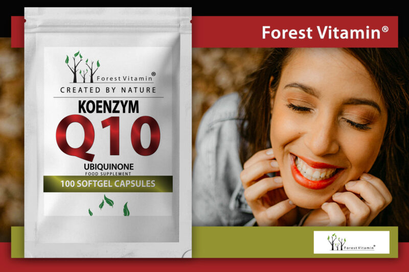 Forest Vitamin® Coenzyme Q10 100 mg - Softgel Capsules - Image 8