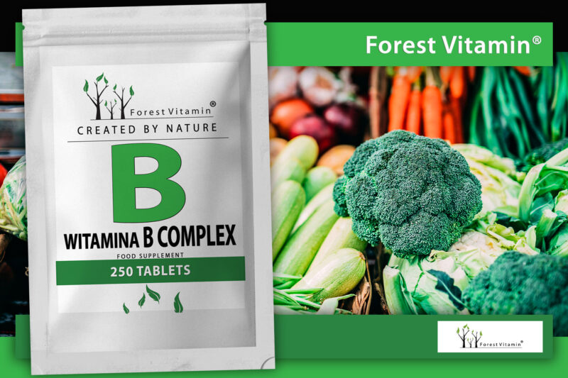Forest Vitamin® Witaminy B Complex - Tabletki - obrazek 9
