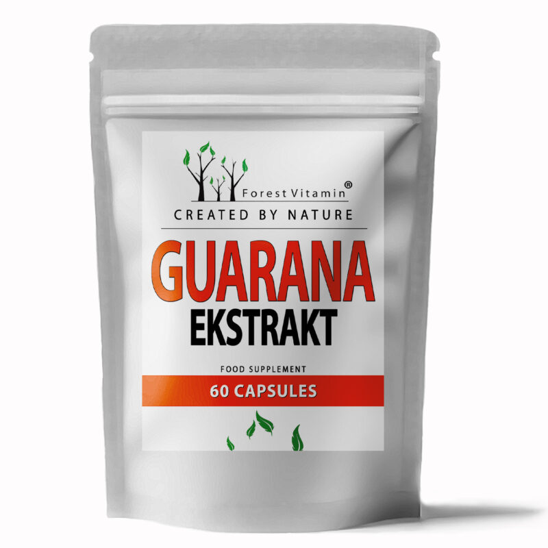 Forest Vitamin® Guarana Extract 525 mg - 60 Capsules