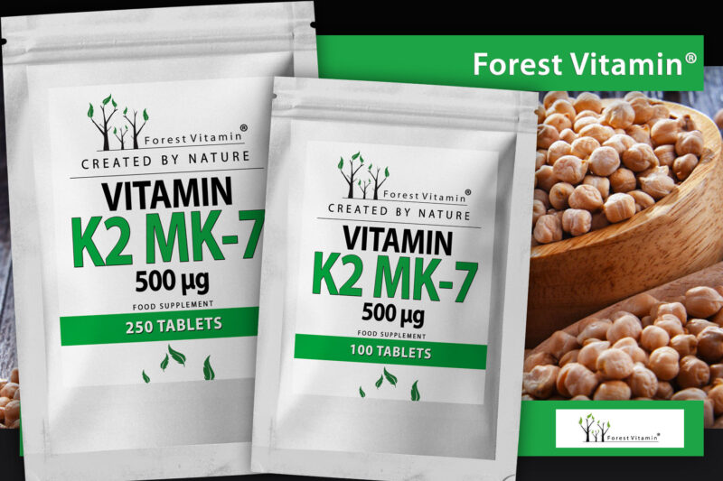 Forest Vitamin® Witamina K2 MK-7 500 µg - Tabletki - obrazek 7