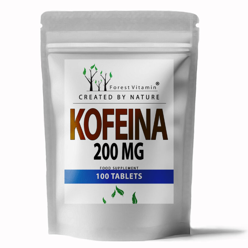 Forest Vitamin® Caffeine 200 mg - 100 Tablets
