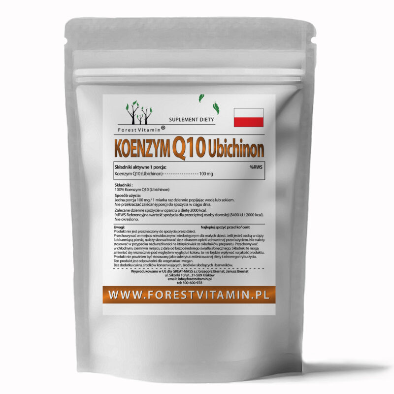Forest Vitamin® Koenzym Q10 (Ubichinon) - Proszek - obrazek 2