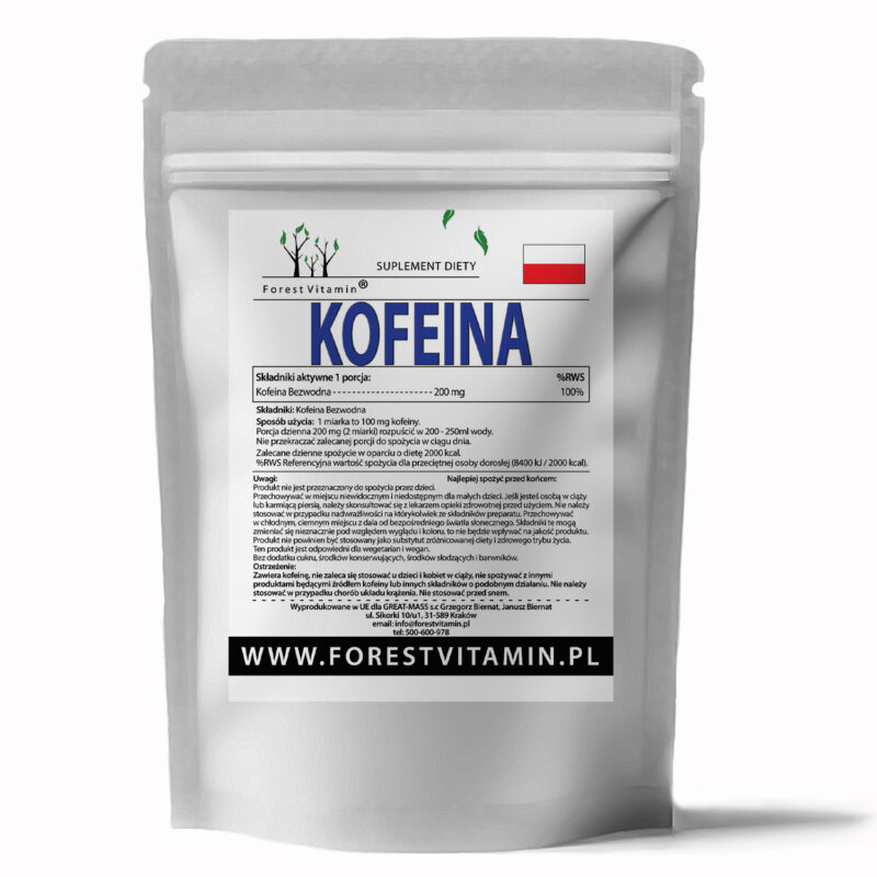 Forest Vitamin® Kofeina Bezwodna - Proszek - obrazek 2
