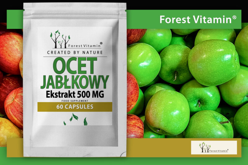 Forest Vitamin® Apple Cider Vinegar Extract 500 mg – 60 Capsules - Image 6
