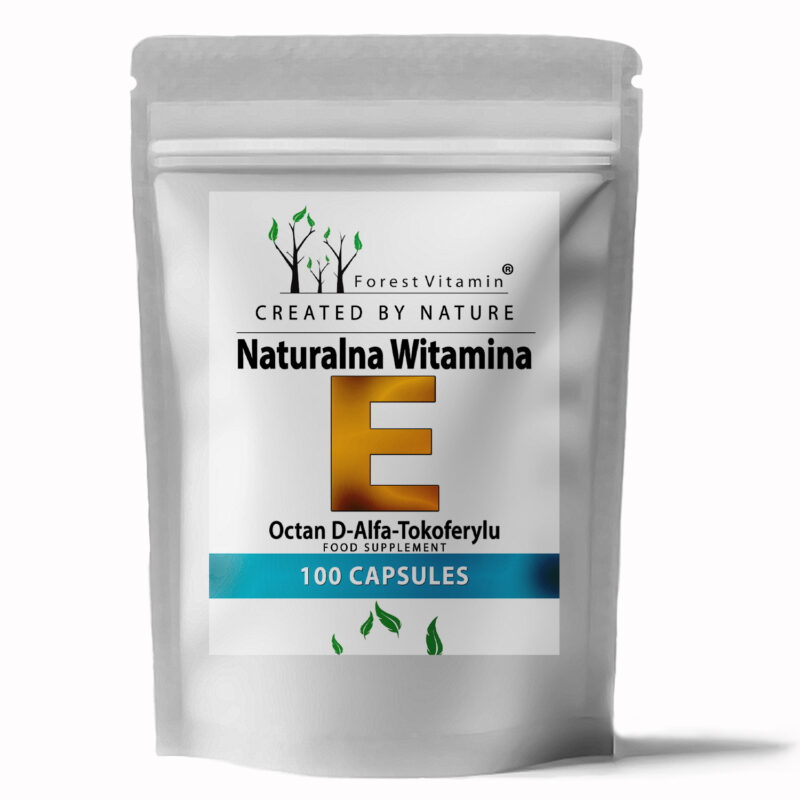 Forest Vitamin® Naturalna Witamina E - 100 Kapsułek