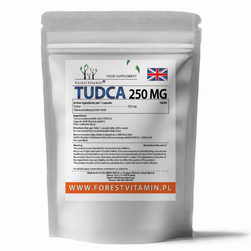 Forest Vitamin® TUDCA 250 mg - Kapsułki - obrazek 3