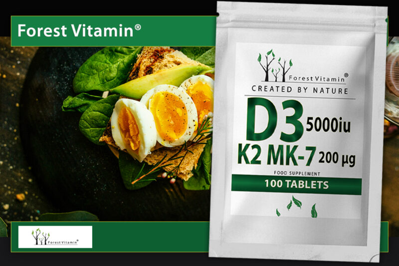 Forest Vitamin® Vitamin D3 5000 iu K2 MK-7 200 µg - Tablets - Image 9
