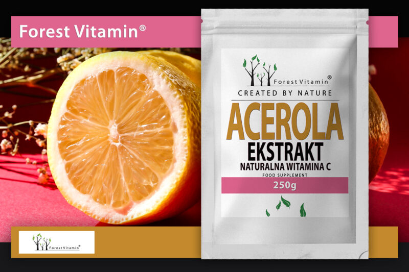 Forest Vitamin® Acerola Ekstrakt - Proszek - obrazek 8