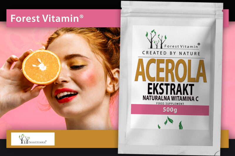 Forest Vitamin® Acerola Ekstrakt - Proszek - obrazek 11