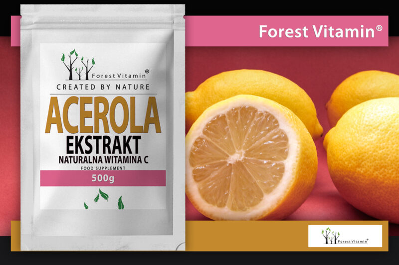 Forest Vitamin® Acerola Ekstrakt - Proszek - obrazek 9