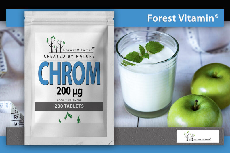Forest Vitamin® CHROMIUM PICOLINATE 200 µg - 200 Tablets - Image 5