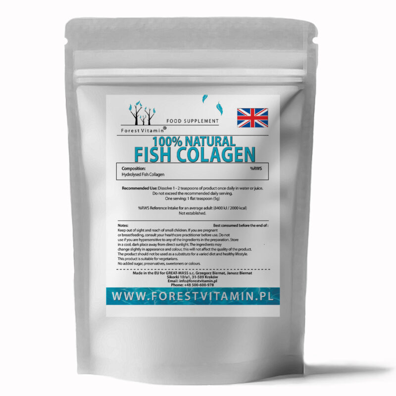 Forest Vitamin® Fish Collagen - 250 & 500 gram Powder - Image 3