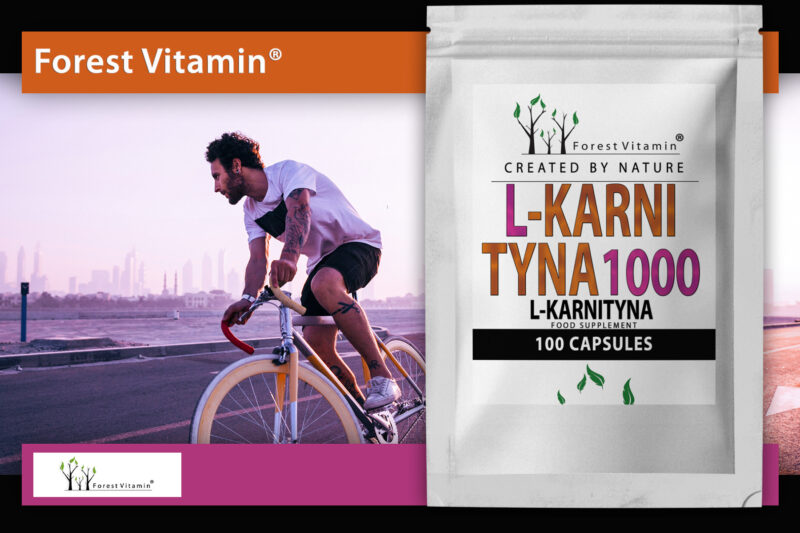 Forest Vitamin® L-KARNITYNA 500 mg - 100 Kapsułek - obrazek 6