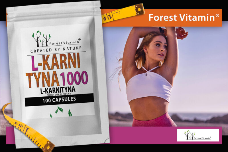 Forest Vitamin® L-KARNITYNA 500 mg - 100 Kapsułek - obrazek 7