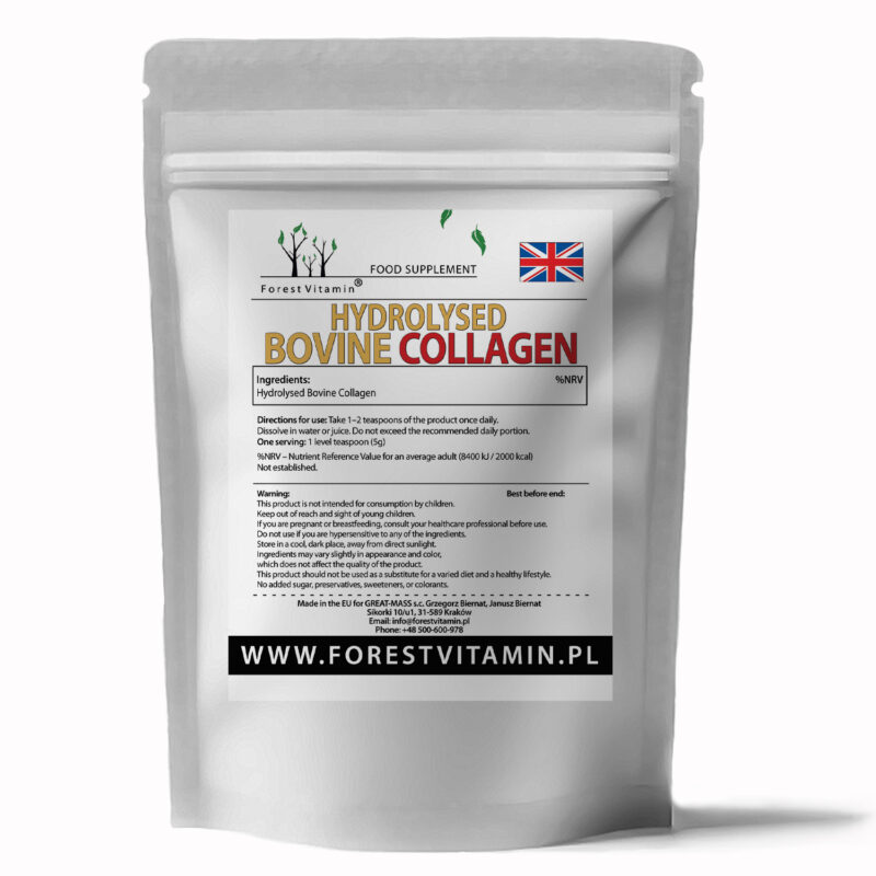 Forest Vitamin® Bovine Collagen - 250 and 500 grams Powder - Image 3