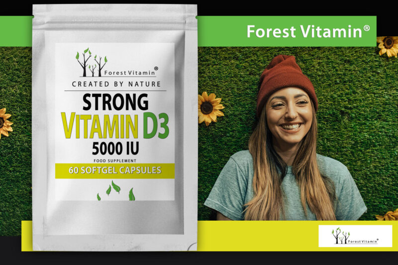 Forest Vitamin® Witamina D3 5000 iu - Softgel Kapsułki - obrazek 7