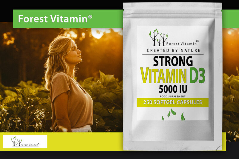 Forest Vitamin® Witamina D3 5000 iu - Softgel Kapsułki - obrazek 8