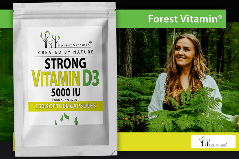 Forest Vitamin® Witamina D3 5000 iu - Softgel Kapsułki - obrazek 9