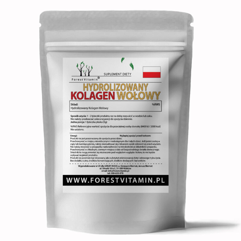 Forest Vitamin® Bovine Collagen - 250 and 500 grams Powder - Image 2