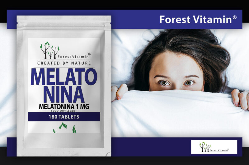 Forest Vitamin® Melatonina 1 mg - 180 Tabletek - obrazek 5