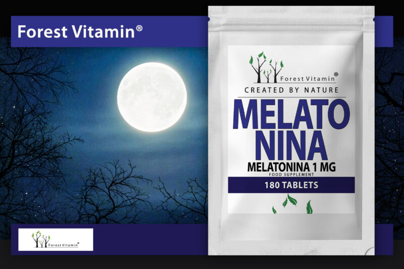 Forest Vitamin® Melatonina 1 mg - 180 Tabletek - obrazek 6