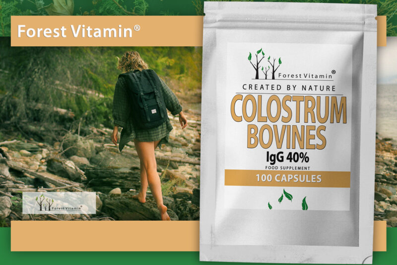 Forest Vitamin® Colostrum Bovines IgG 40% 300 mg - 100 Capsules - Image 11