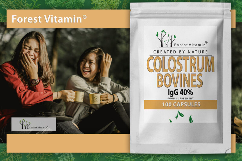 Forest Vitamin® Colostrum Bovines IgG 40% 300 mg - 100 Capsules - Image 12