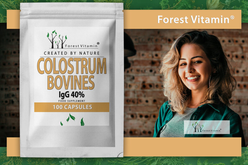 Forest Vitamin® Colostrum Bovines IgG 40% 300 mg - 100 Capsules - Image 13
