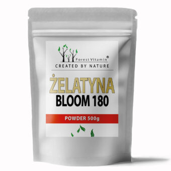 Forest Vitamin® ŻELATYNA SPOŻYWCZA WIEPRZOWA - 500g Proszek