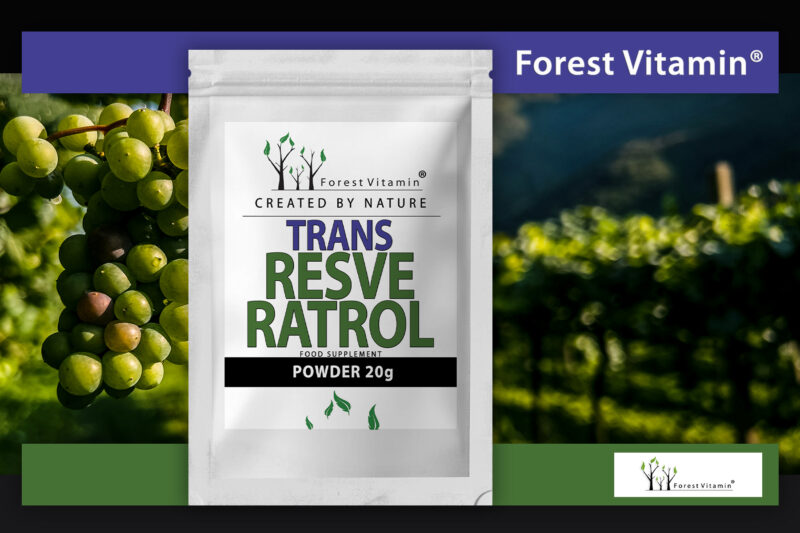 Forest Vitamin® Trans Resweratrol - 20g w Proszku - obrazek 7